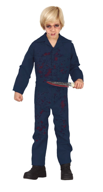 Costume d'Halloween de tueur pour enfant