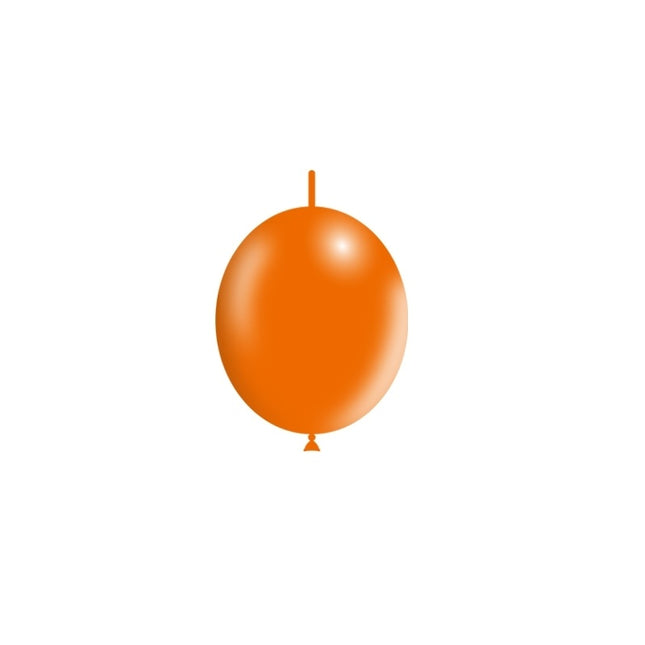 Ballons de baudruche orange 15cm 100pcs