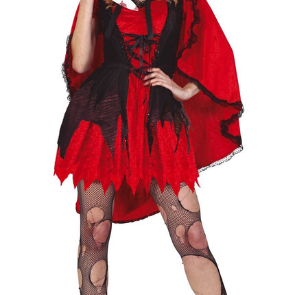 Costume d'Halloween de Chaperon Rouge pour femmes