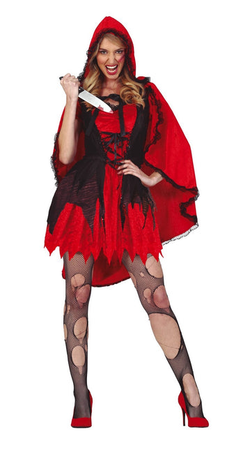 Costume d'Halloween de Chaperon Rouge pour femmes