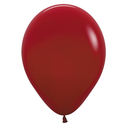 Ballons rouge impérial 25cm 50pcs