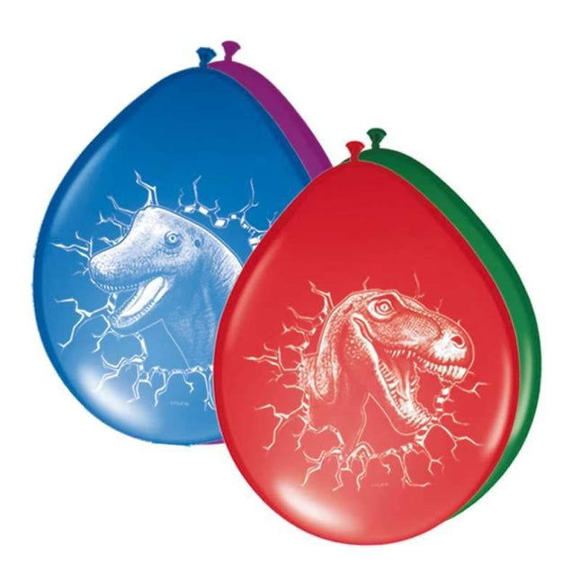 Ballons dinosaures 30cm 6pcs