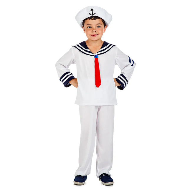 Costume de Sailor Garçon Blanc