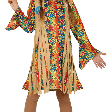 Costume hippie enfant fleurs