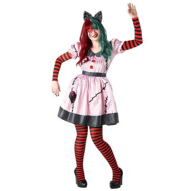 Robe d'Halloween Poupée Femme