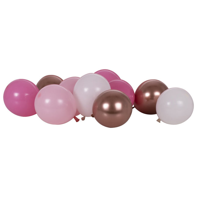 Jeu de ballons roses 13cm 40pcs