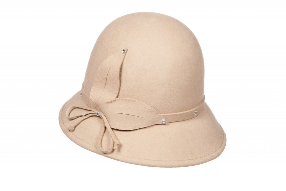 Chapeau beige 20'S