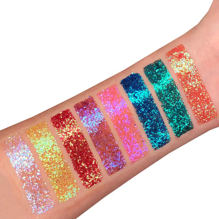 Moon Glitter Paillettes irisées Shakers Orange 5g