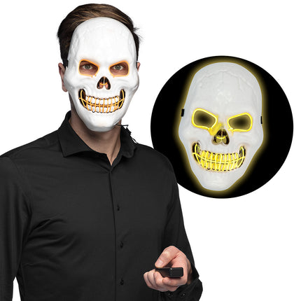 Masque Led Halloween Killer Skull