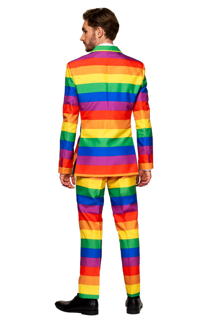 Costume arc-en-ciel Hommes Suitmeister