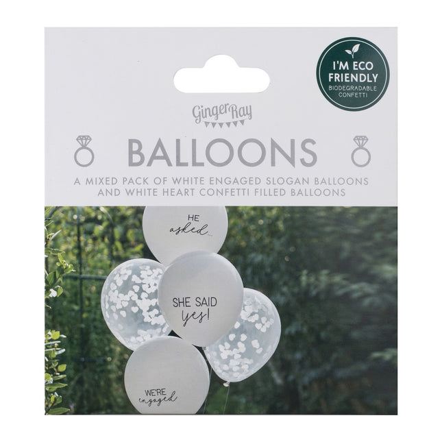 Ballons de mariage 30cm 5pcs