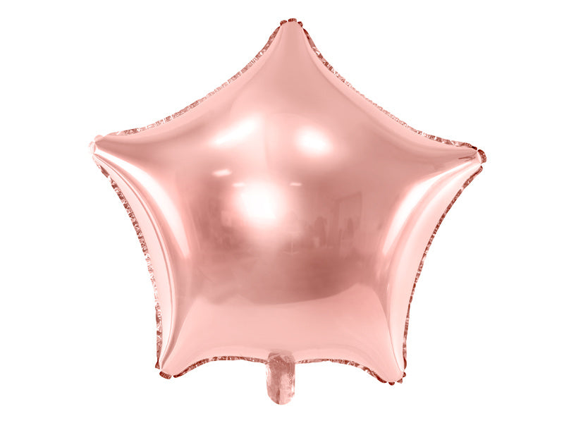 Ballon à hélium Star Rose Gold Shiny Empty 48cm