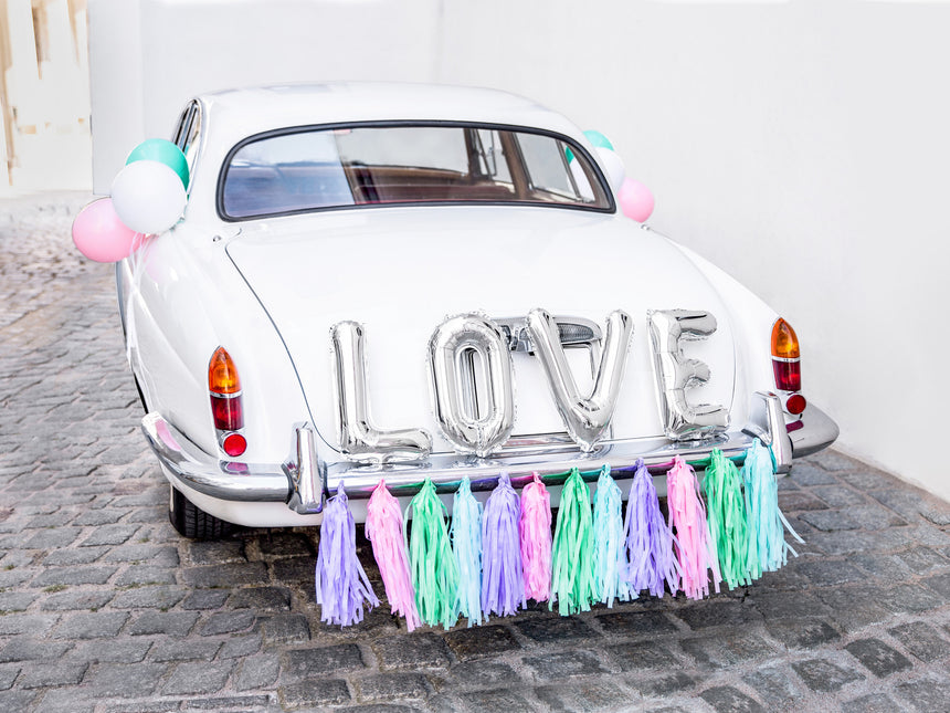 Set de décoration de voiture Wedding Love