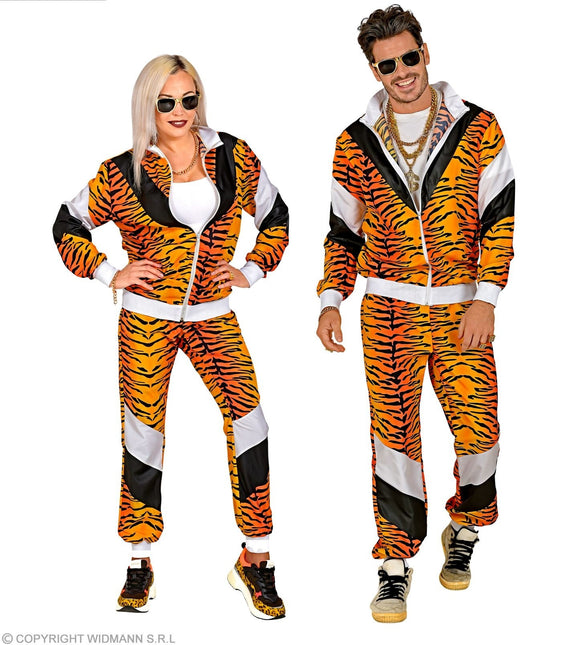 Tracksuit Neon 80S Faulty Tiger Print