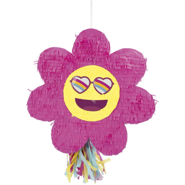 Emoij Pinata Flower Empty 45cm