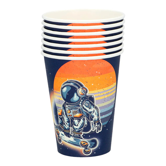 Space Party Cups Papier 21cl 8pcs