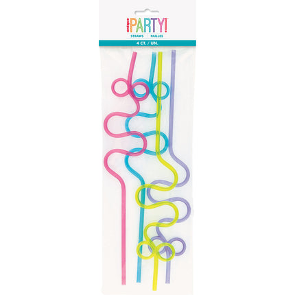 Pailles torsadées 27.9cm 4pcs