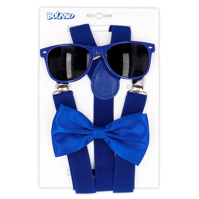 Ensemble d'accessoires bleu 3 pièces