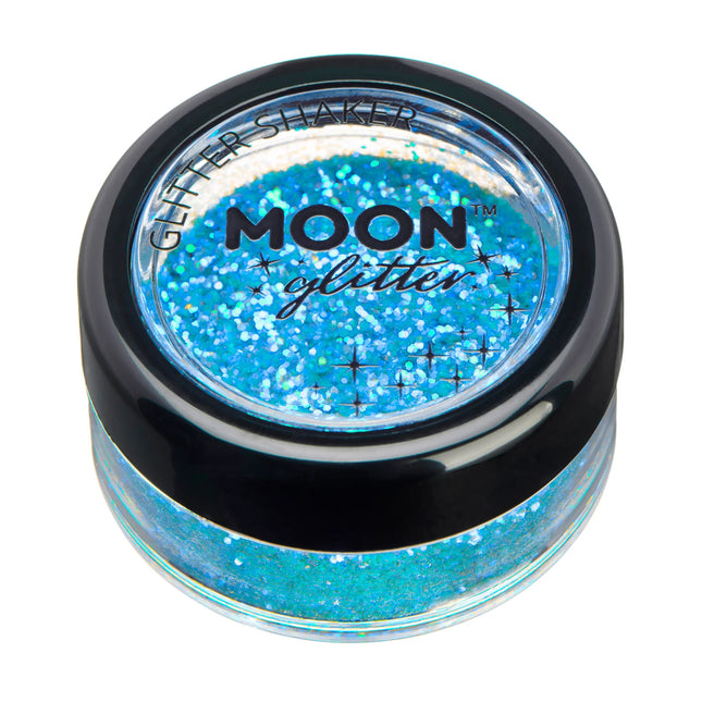 Moon Glitter paillettes irisées Shakers bleu 5g