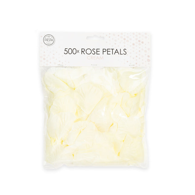 Pétales de rose beige 500pcs