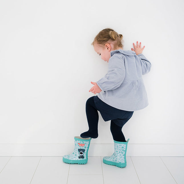 Bottes de pluie Woezel et Pip vertes