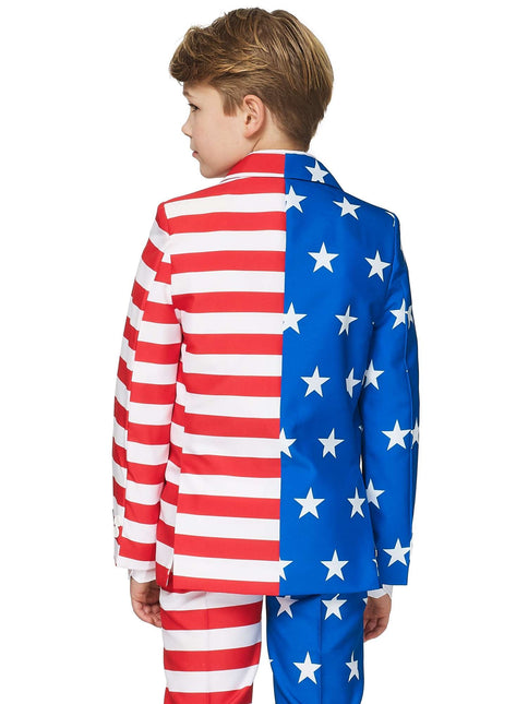 Costume drapeau des USA Garçon Suitmeister