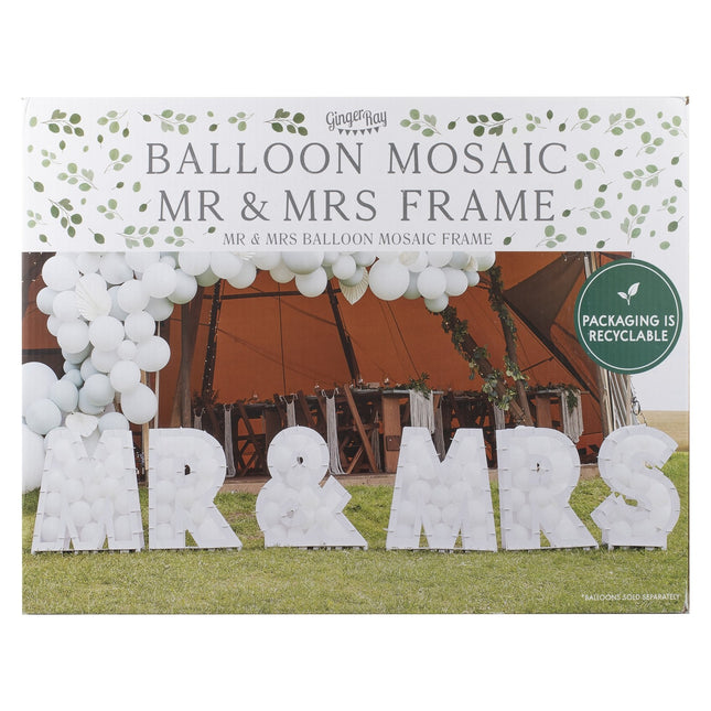 Ballons Standard Mr & Mrs