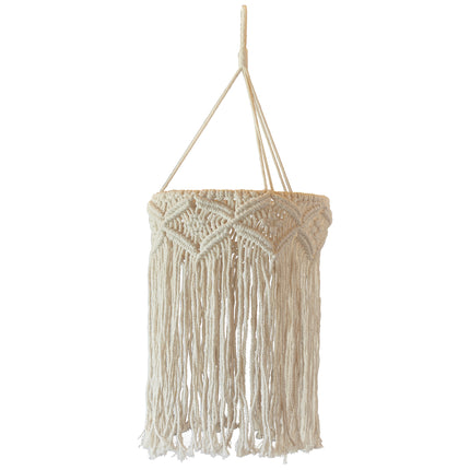 Décoration suspendue beige Macrame 40cm