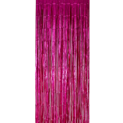 Film de rideau de porte fuchsia 2.4m