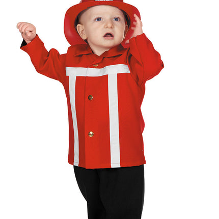 Combinaison de pompier Baby Red