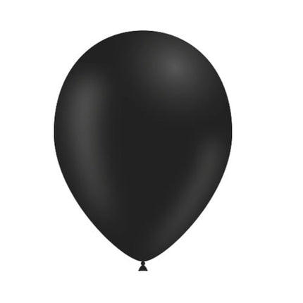 Ballons noirs 25cm 10pcs