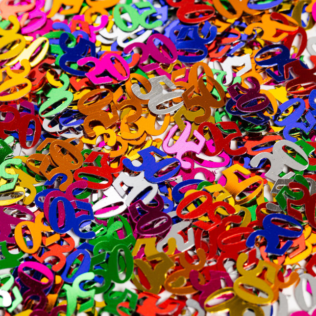 Confetti de table 50 ans Coloré