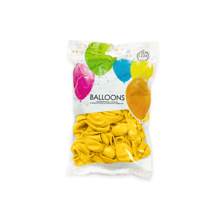 Ballons jaunes 13cm 100pcs