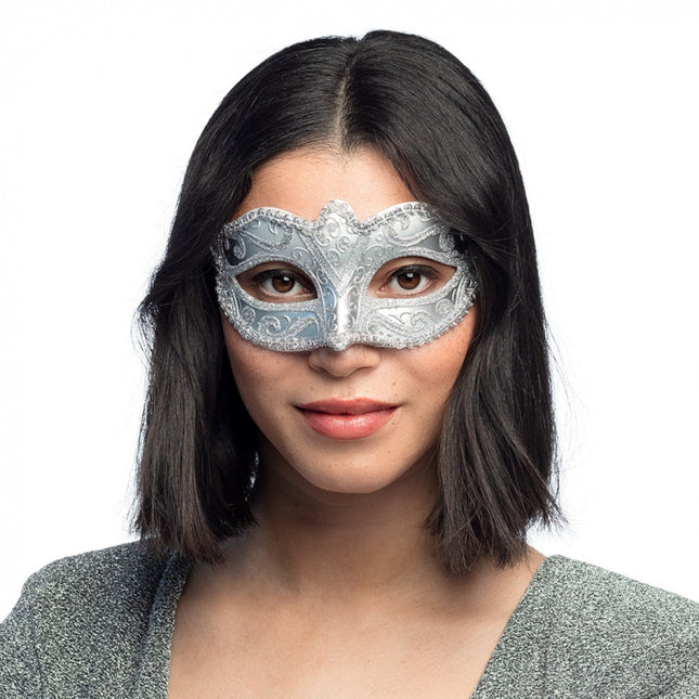 Masque pour les yeux Venice Felina Silver