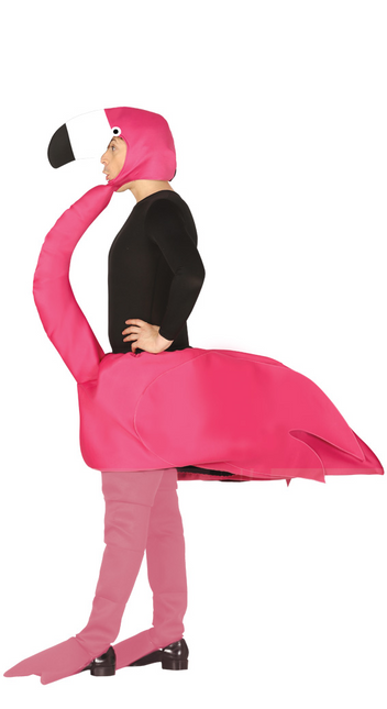 Costume de flamant rose L