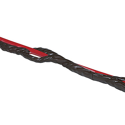 Trident d'Halloween noir et rouge 1,5 m