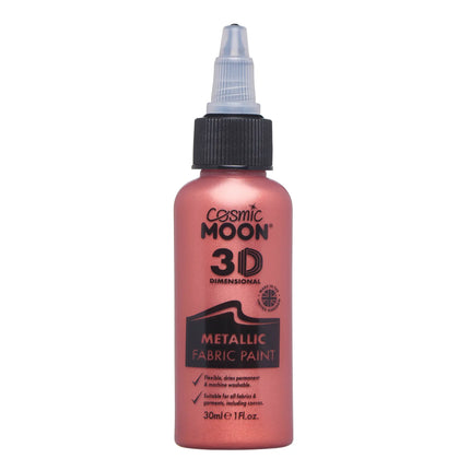 Peinture pour tissu Cosmic Moon Metallic Rouge 30ml