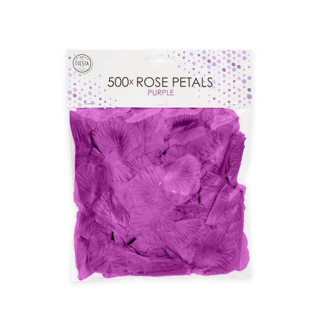 Pétales de roses violettes 500pcs