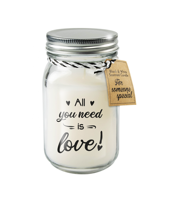 Bougie parfumée All You Need Is Love 14cm