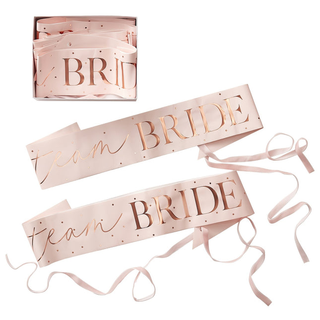 Ceinture Team Bride 77cm 6pcs