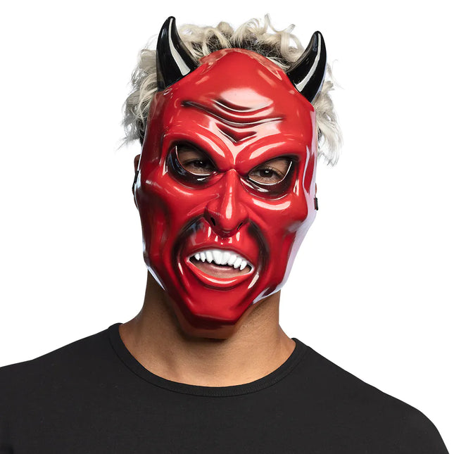 Masque d'Halloween Diable Rouge