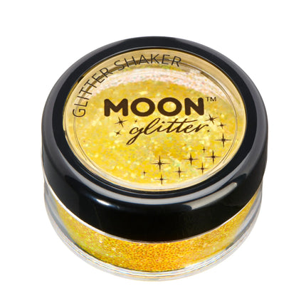 Moon Glitter Paillettes irisées Shakers Jaune 5g