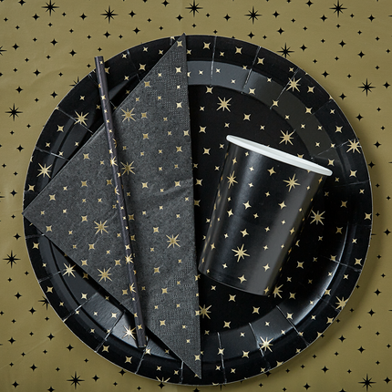 Nappe Black Stars Gold 2.74m