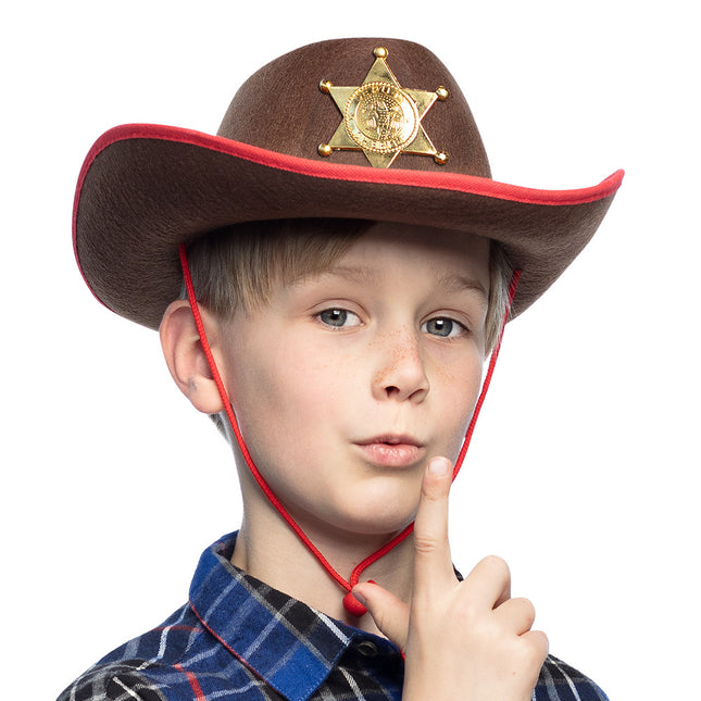 Chapeau de cow-boy Sheriff