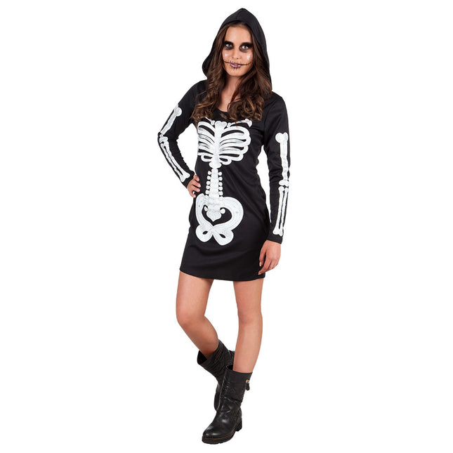 Halloween Skeleton Costume Teen 14/16 Years