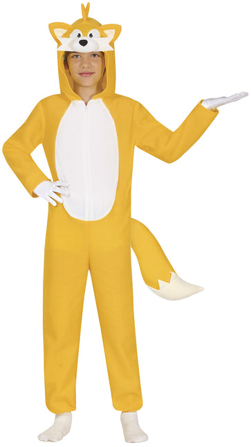 Costume de renard jaune garçon