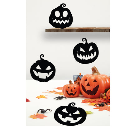 Décoration de table pour Halloween : citrouilles