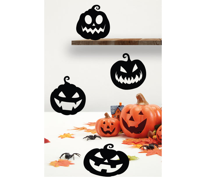 Décoration de table pour Halloween : citrouilles