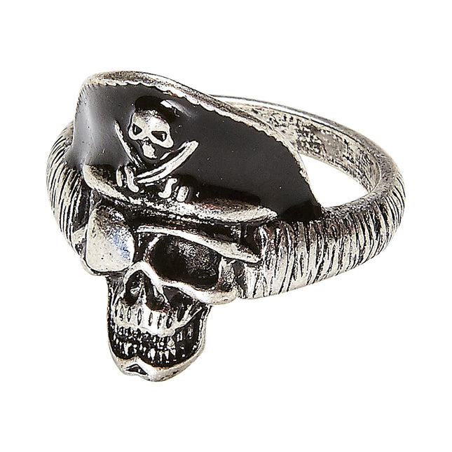 Bague de pirate en argent