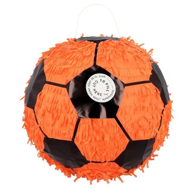 Pinata football orange